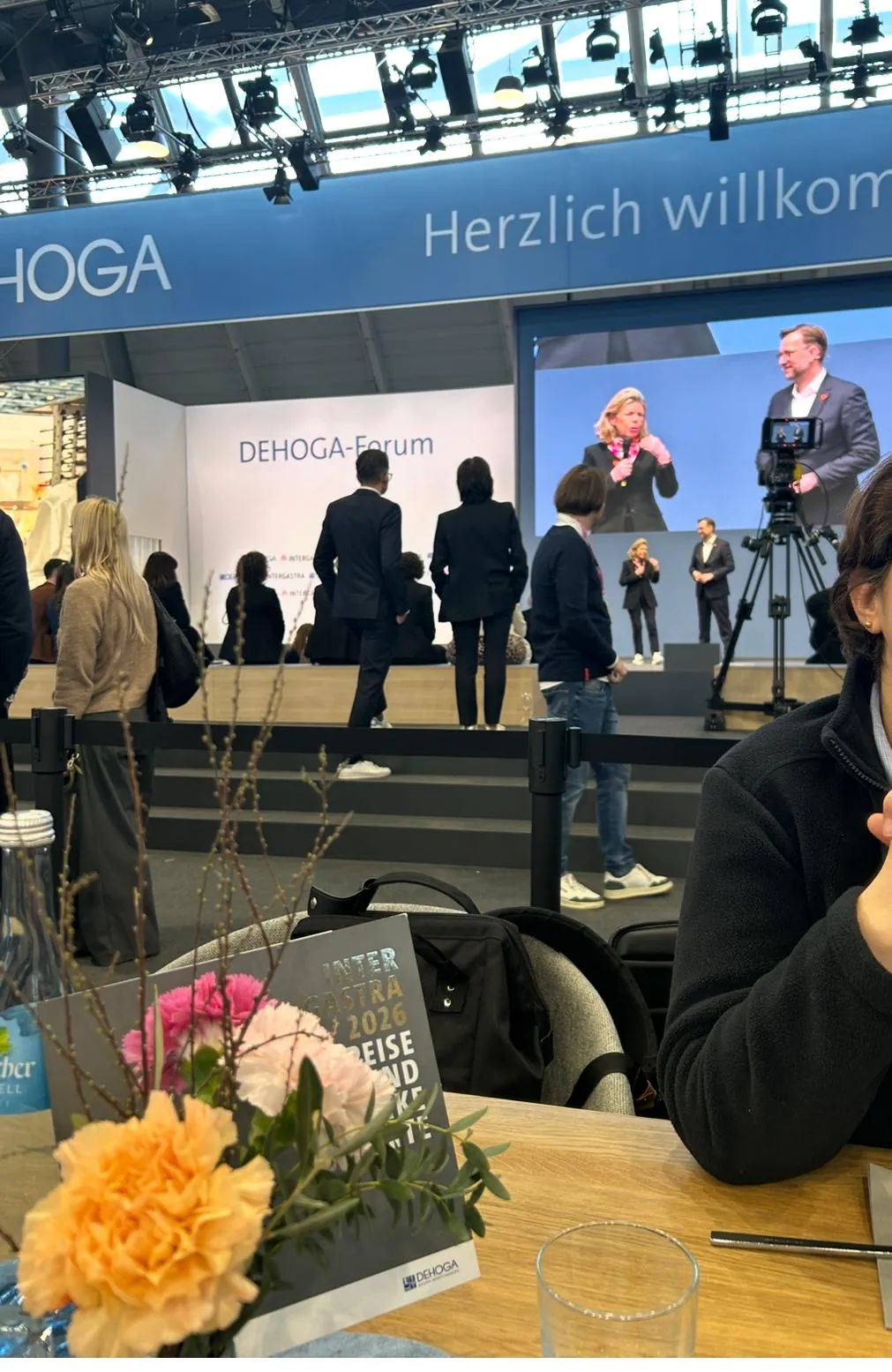 ✨ Besuch am DEHOGA-Stand ✨