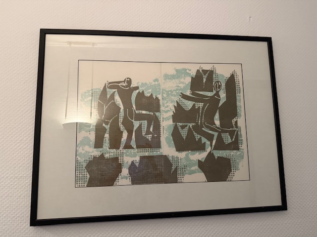 Kunst von Hap Grieshaber in unserem Hotel